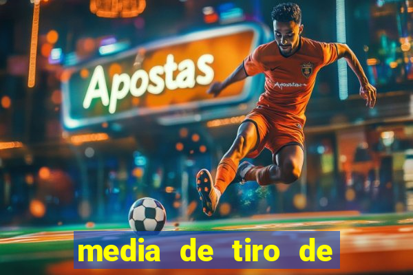 media de tiro de meta por jogo